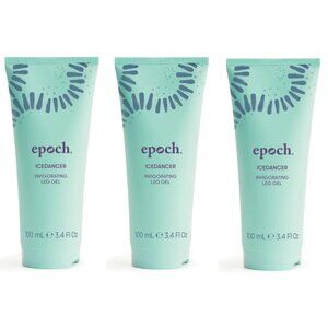 3 tubes of NUSKIN nu skin Epoch IceDancer Invigorating Leg Gel #32